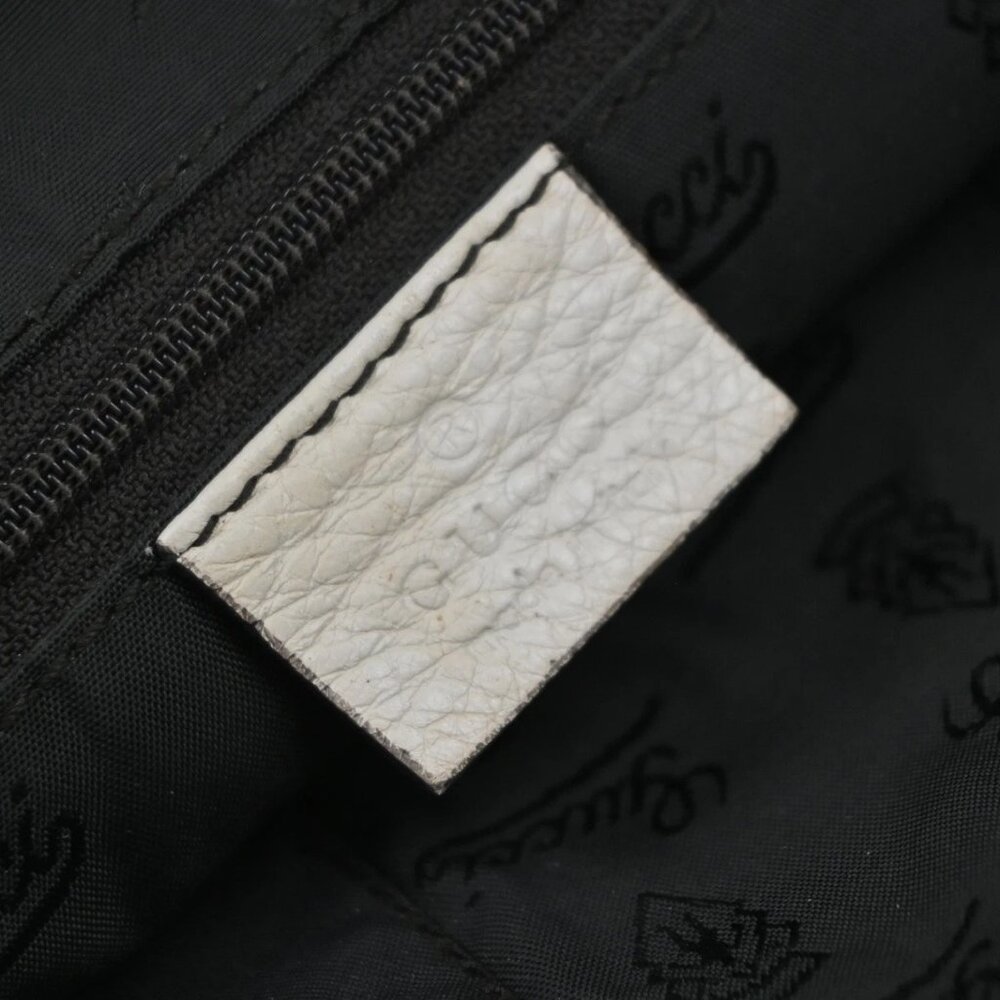 GUCCI GG Pattern Shoulder Tote Bag Canvas Leather Brown White GHW Italy 31EG320 - Picture 11 of 15